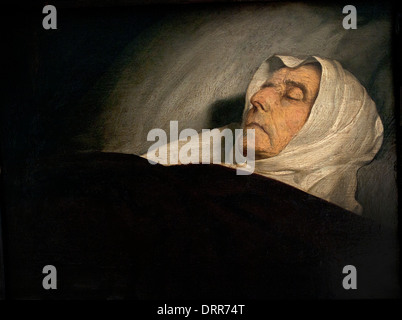 Der Tod von Jan Lievens 1607-1674 Niederlande Niederlande Stockfoto