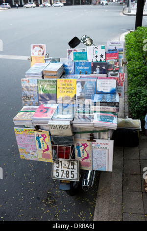 Gefälschte oder Fake Bücher zum Verkauf Ho-Chi-Minh-Stadt Stockfoto