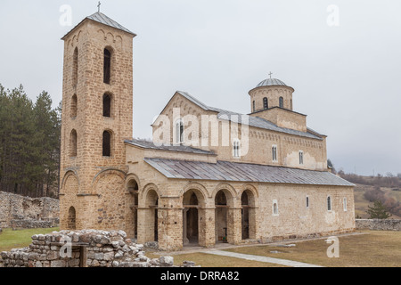 Sopocani Kloster in Serbien Stockfoto