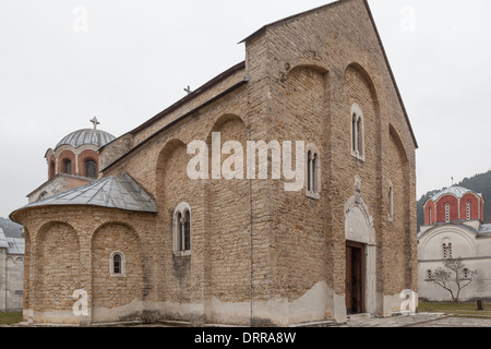 Kloster Studenica in Serbien Stockfoto
