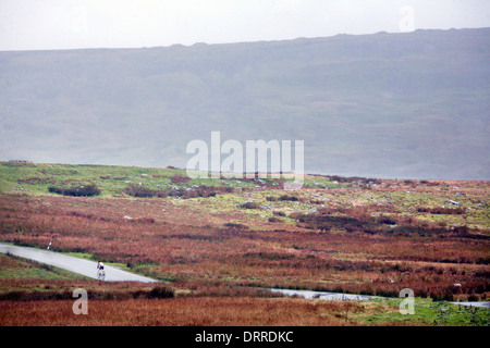 Keith Henderson Southborough RC der Hill Climb Meisterschaft konkurrieren. Stang, North Yorkshire. Stockfoto