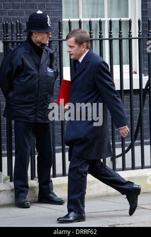 Welsh Secretary David Jones besucht der wöchentlichen Kabinettssitzung an Nummer 10 Downing Street 11. Dezember 2012 in London Großbritannien. Stockfoto