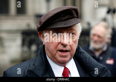 Ehemalige Bergleute Gewerkschaftsführer Arthur Scargill Stockfoto