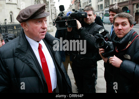 Ehemalige Bergleute Gewerkschaftsführer Arthur Scargill Stockfoto