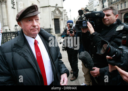 Ehemalige Bergleute Gewerkschaftsführer Arthur Scargill Stockfoto