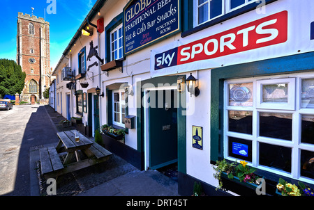 Cannington ist ein Dorf und Zivilgemeinde 3 Meilen (5 km) nordwestlich von Bridgwater in der Sedgemoor Bezirk Somerset Stockfoto