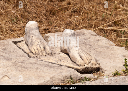 Heraion auf Samos Stockfoto