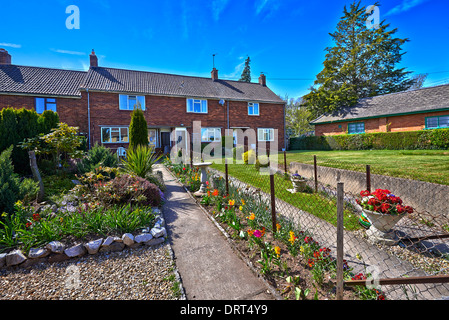 Cannington ist ein Dorf und Zivilgemeinde 3 Meilen (5 km) nordwestlich von Bridgwater in der Sedgemoor Bezirk Somerset Stockfoto