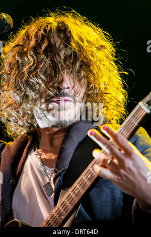 Mailand Rho. 4. Juni 2012. Die US-amerikanische Rock-Band SOUNDGARDEN tritt bei Arena Fiera di Milano Stockfoto