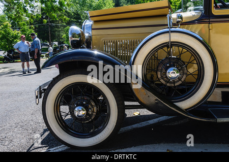 Ford Modell A, Oldtimer Show, Armstrong Straße, Altstadt Fairfax, Virginia Stockfoto