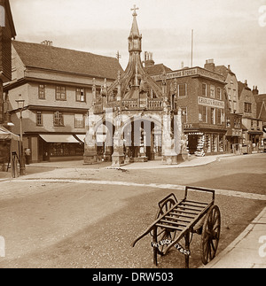 Salisbury Geflügel Cross viktorianischen Zeit Stockfoto