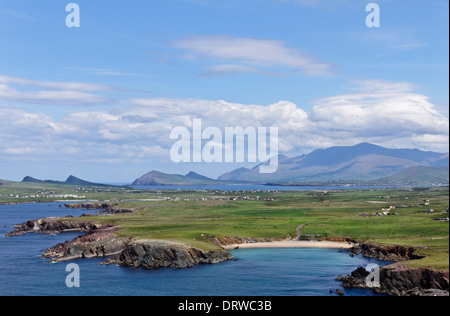 Clogher Strand auf der Dingle-Halbinsel im County Kerry, Irland Stockfoto