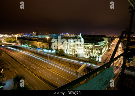 Glasgows Mitchell Library von oben Stockfoto