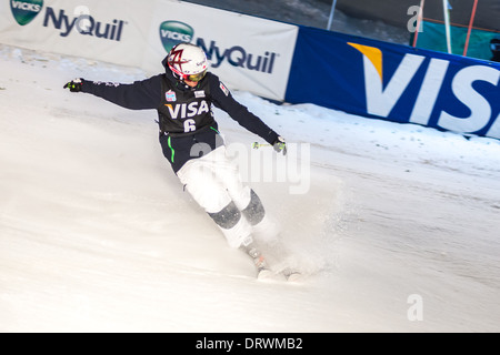 Maxime DuFour-LaPointes verdient Podium bei FIS Freeski WM 2014 Stockfoto