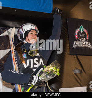 Maxime DuFour-LaPoint Podien FIS Freeski WM 2014, Deer Valley Resort, Park City, UT, USA Stockfoto