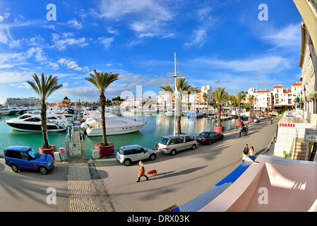 Portugal, Algarve: Marina Vilamoura Stockfoto