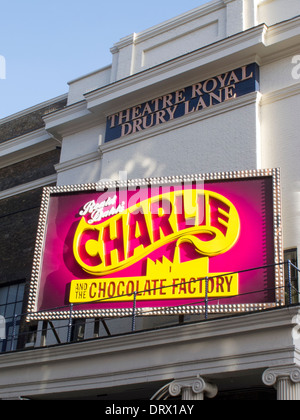 Charlie und die Schokoladenfabrik im Theatre Royal Drury Lane Stockfoto