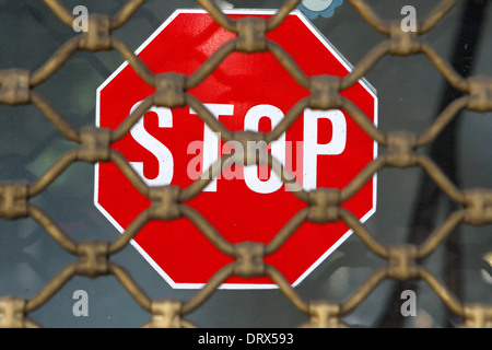 Stop-Schild Stockfoto