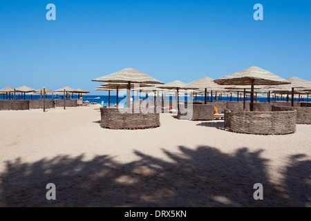 Strand in Hurgahda Ägypten Stockfoto