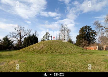 Taeppa Hügel - ein Anglo-Saxon Grabhügel in Taplow, Buckinghamshire, England UK Stockfoto