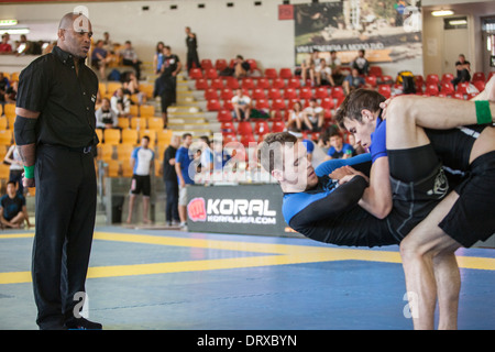 EM-Brazilian Jiu-Jitsu Stockfoto