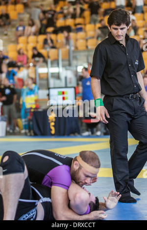 EM-Brazilian Jiu-Jitsu Stockfoto