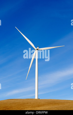 Nachhaltigen Stromgenerator angetrieben durch natürliche Energiequelle wind Stockfoto