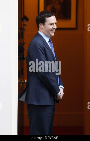 Die britische Schatzkanzler, George Osborne Stockfoto