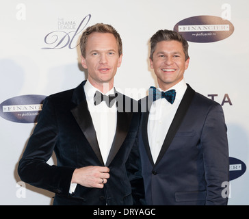 Neil Patrick Harris und David Burtka Stockfoto