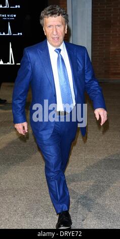 London UK, 4. Februar 2014: Irvine Sellar kommt zu der Ansicht von The Shard - 1. Geburtstagsparty, London Bridge in London. Bildnachweis: Siehe Li/Alamy Live News Stockfoto