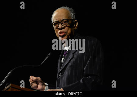 Washington, District Of Columbia, USA. 4. Feb hält 2014.The Republican National Committee seinen zweiten jährlichen schwarz republikanischen Trailblazer Awards am Howard Theater in Washington, DC Dienstag. Preisträger gehörten ehemalige Assistant Secretary Of Labor WILLIAM C. BROOKS of Michigan; ehemaliger Richter am Obersten Gerichtshof Ohio Sandra J. Harper; und ehemalige US Health And Human Services Staatssekretär Dr. Louis W. Sullivan. Zu Ehren der schwarzen Geschichte Monat die RNC auch 30-Sekunden-Radio-Spots in schwarz Medienmärkte ausrollen '' "D.C. Credit: ZUMA Press, Inc./Alamy Live News Stockfoto