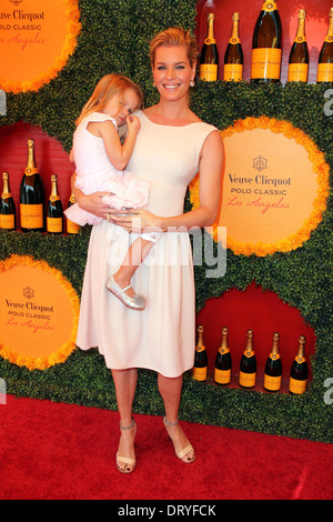 Rebecca Romijn bei der 3. jährliche Veuve Clicquot Polo Classic, Will Rogers State Historic Park, Pacific Palisades, CA 06.10.12 Stockfoto