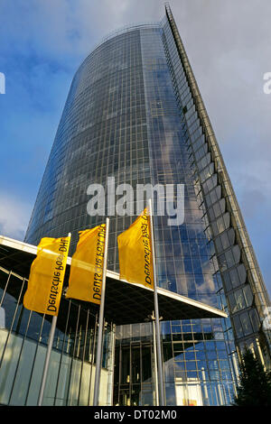 Deutschland: Deutsche Post DHL zentrale (Post Tower) in Bonn Stockfoto