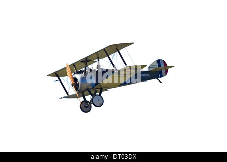 Ausschnitt der Sopwith Camel - WWI Kampfflugzeug Stockfoto