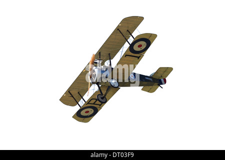 Ausschnitt der Sopwith Camel - WWI Kampfflugzeug Stockfoto