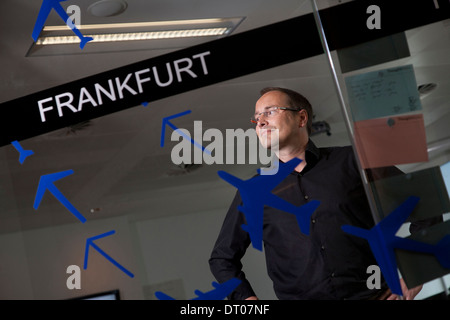 Gareth Williams, Chief Executive von Skyscanner Suche Reiseunternehmen Stockfoto