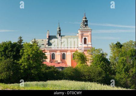 St. Antoine von Padua Kirche (b. 1684-85) in Radecznica, Roztocze, Woiwodschaft Lublin Polen Stockfoto