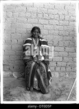 Tochter des letzten Navajo-Chef, Chef Manuelito, ca.1901 Stockfoto