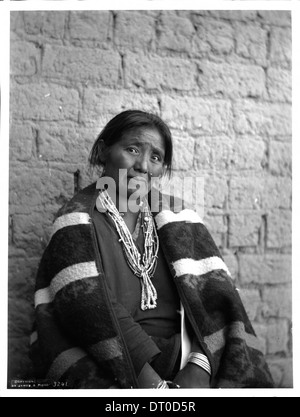 Tochter des letzten Navajo-Chef, Chef Manuelito, ca.1901 Stockfoto