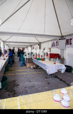 La Foire Teillouse in Redon Bretagne. Stockfoto