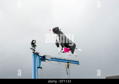 La Foire Teillouse in Redon Bretagne. Stockfoto