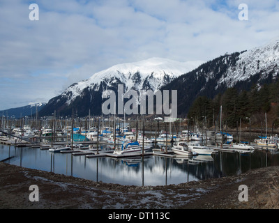 Douglas Hafen Südost-Alaska Stockfoto