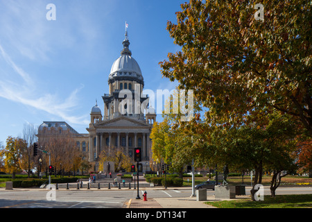 Das Illinois Capitol Building in Springfield, Illinois. Stockfoto