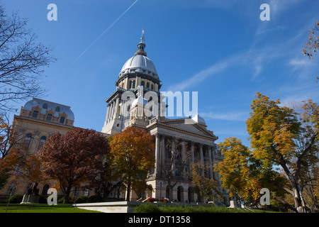 Das Illinois Capitol Building in Springfield, Illinois. Stockfoto