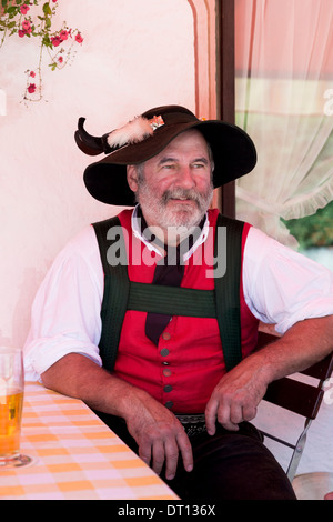 Bierfest in das Dorf von Klais in Bayern, Deutschland Stockfoto