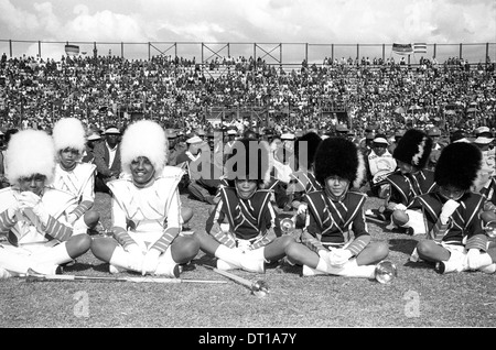 NELSON MANDELAS ANC, BUTHELEZI IFP UND PIK BOTHA NP ADRESSE EINE FRIEDENSKUNDGEBUNG ÖSTLICH VON JOHANNESBURG VOR 1994 DEMOKRATISCHE Stockfoto