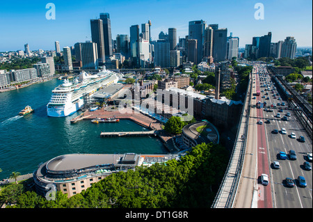Blick über Sydney, New South Wales, Australien, Pazifik Stockfoto
