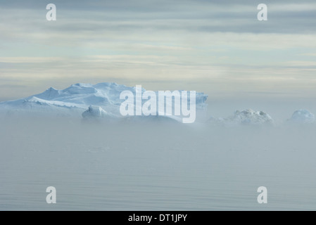 Eisberge an der Baffin Bay in der Nähe von Grönland Stockfoto