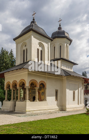 Alte Kirche (Dormition der Jungfrau Maria), Kloster Sinaia, Walachei, Rumänien, Europa Stockfoto