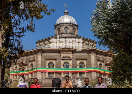 St George Kathedrale, Piazza Bezirk, Addis Ababa, Äthiopien Stockfoto